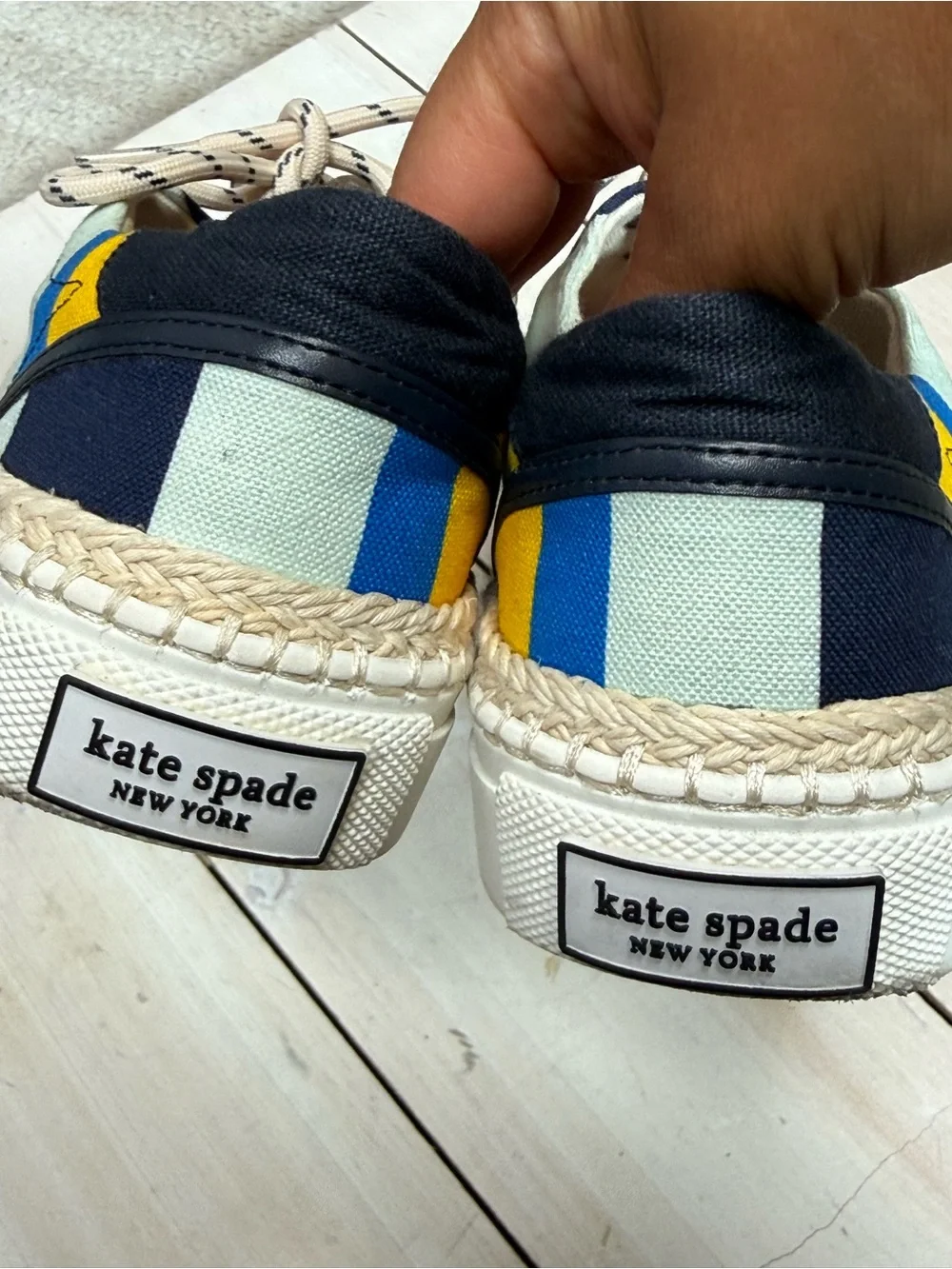 KATE SPADE Women’s Boat Party Espadrille Sneakers Size 7.5